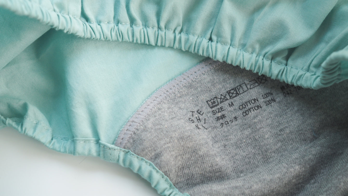 NO.21 ICE GREEN HIGH WAIST PANTS