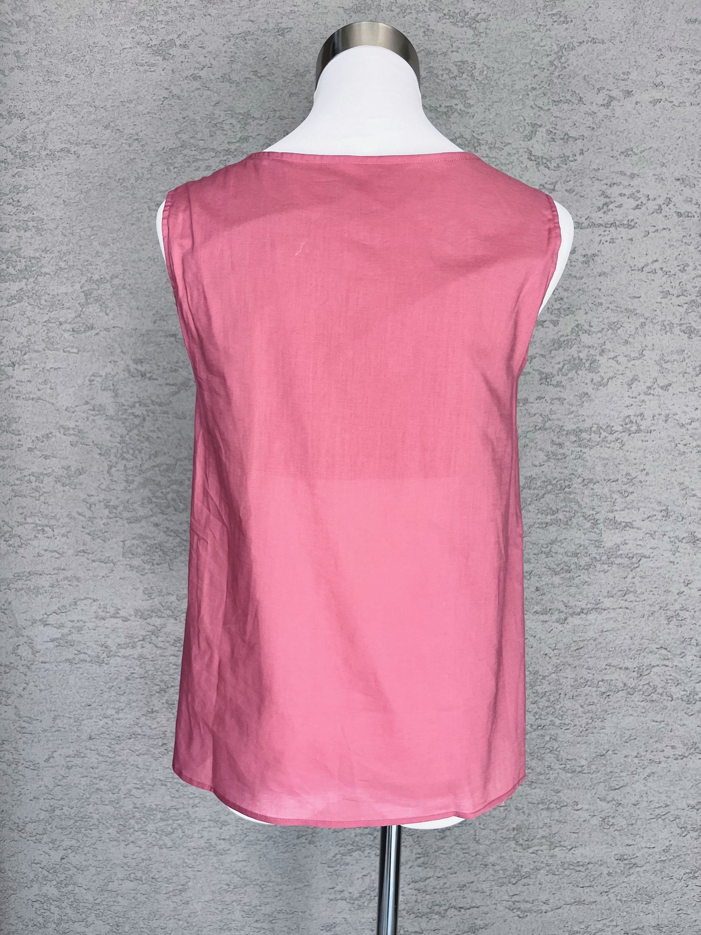 TANK TOP WITH CUPS NO.19 OLD ROSE