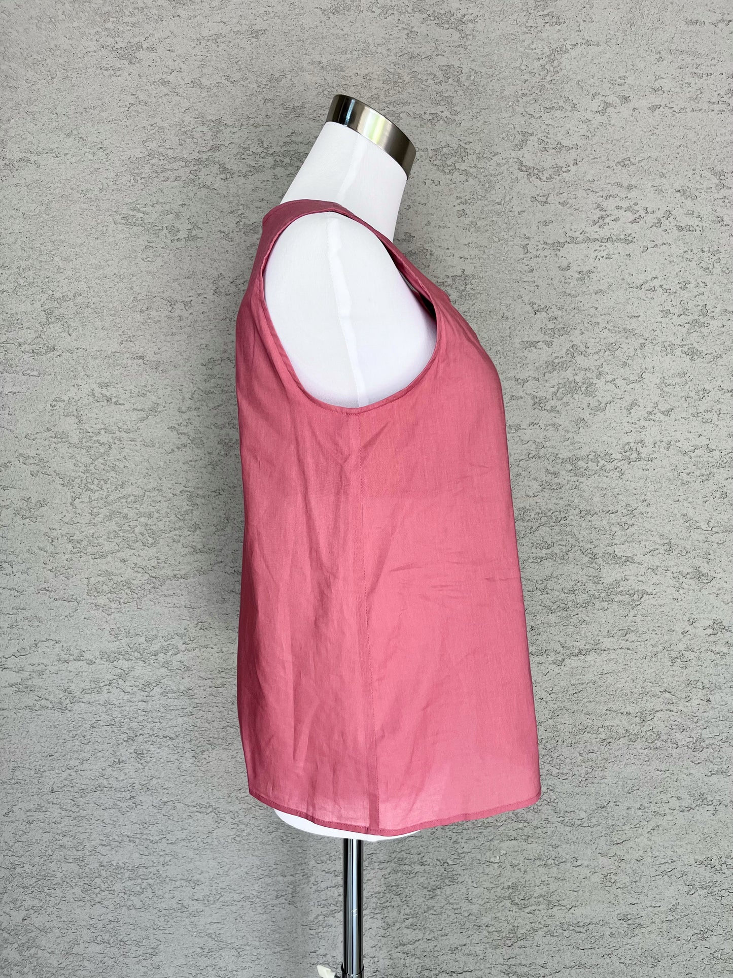 TANK TOP WITH CUPS NO.19 OLD ROSE