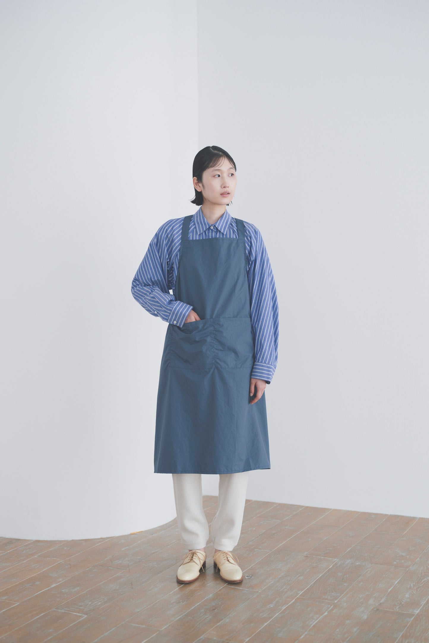 HAIR SALON APRON / BLUE