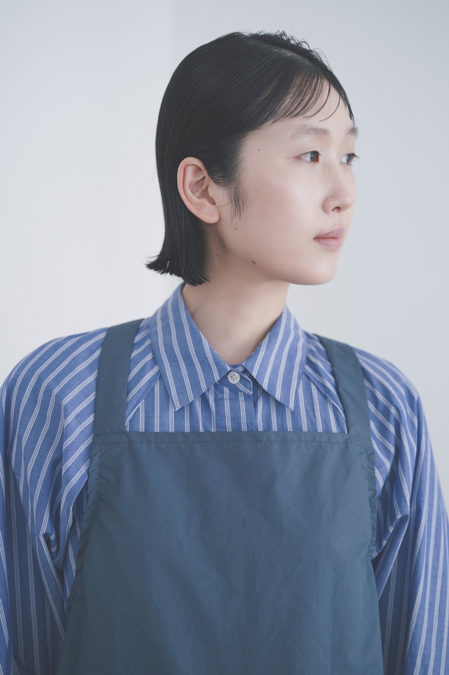 HAIR SALON APRON / BLUE