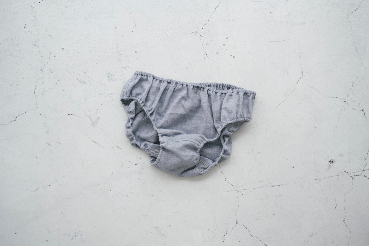 ORGANIC COTTON HERRINGBONE GREY
