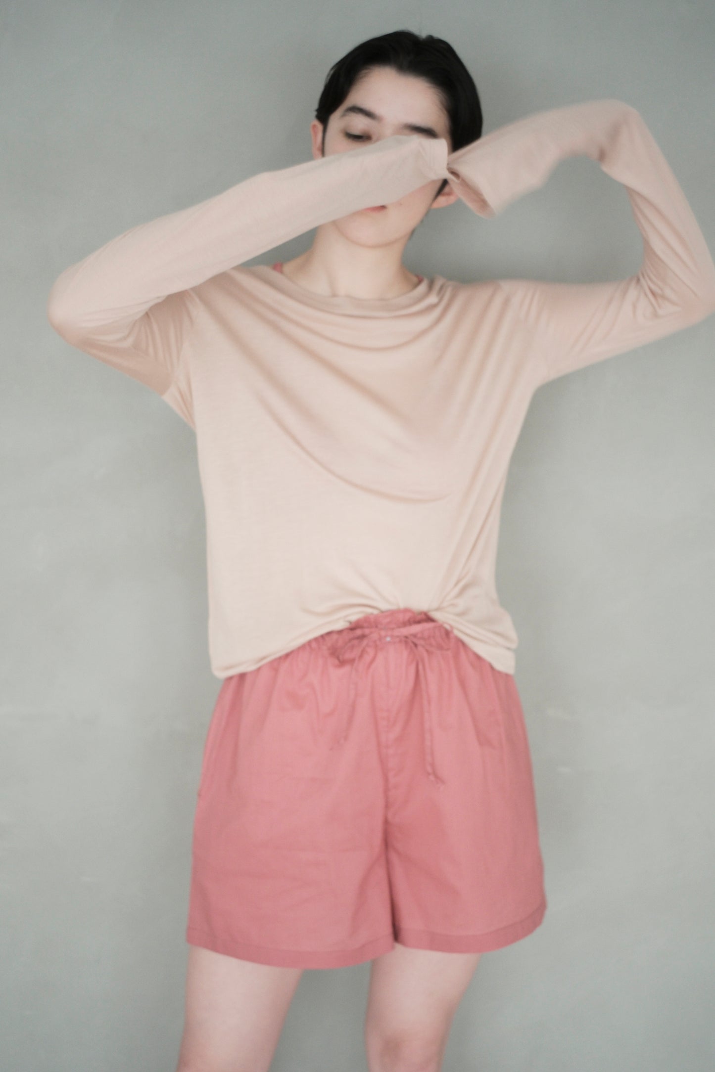 ROOM PANTS SHORT NO.19 OLD ROSE