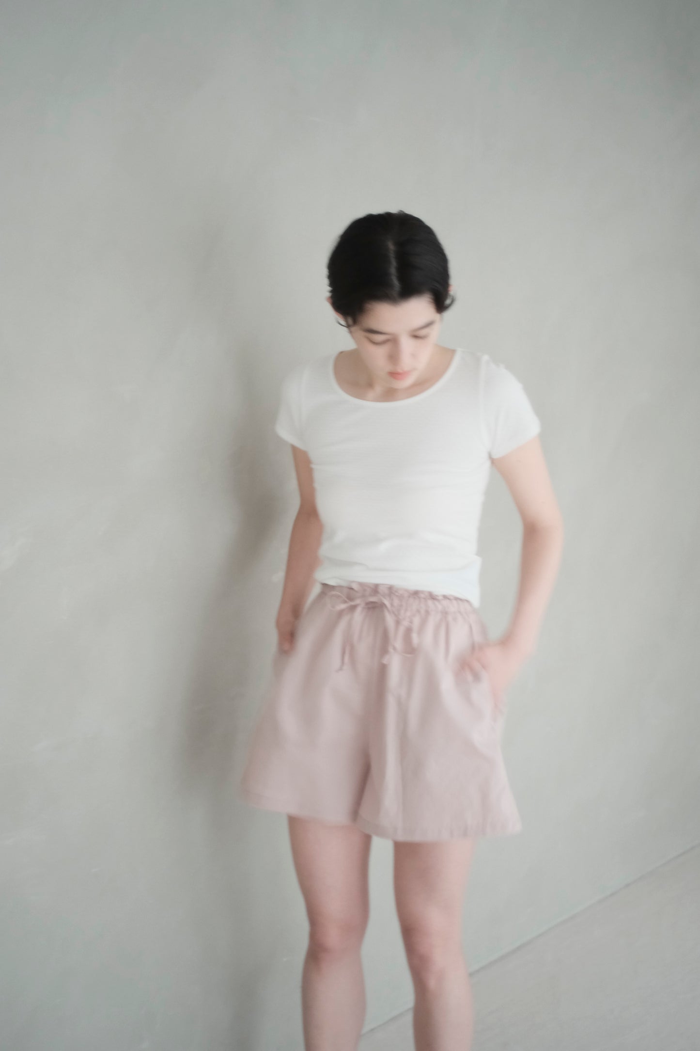 ROOM PANTS SHORT NO.5 MAUVE PINK