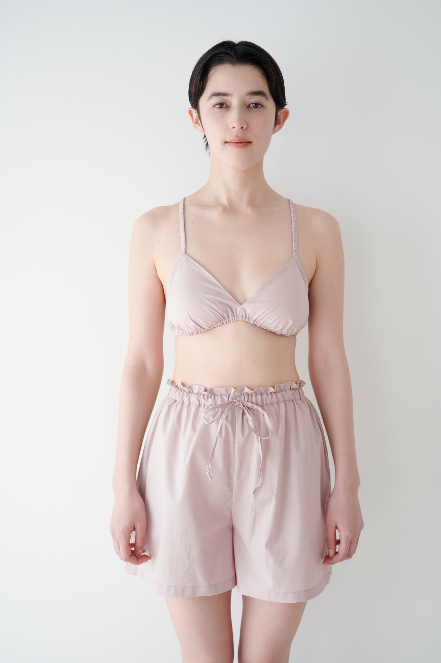 ROOM PANTS SHORT NO.5 MAUVE PINK