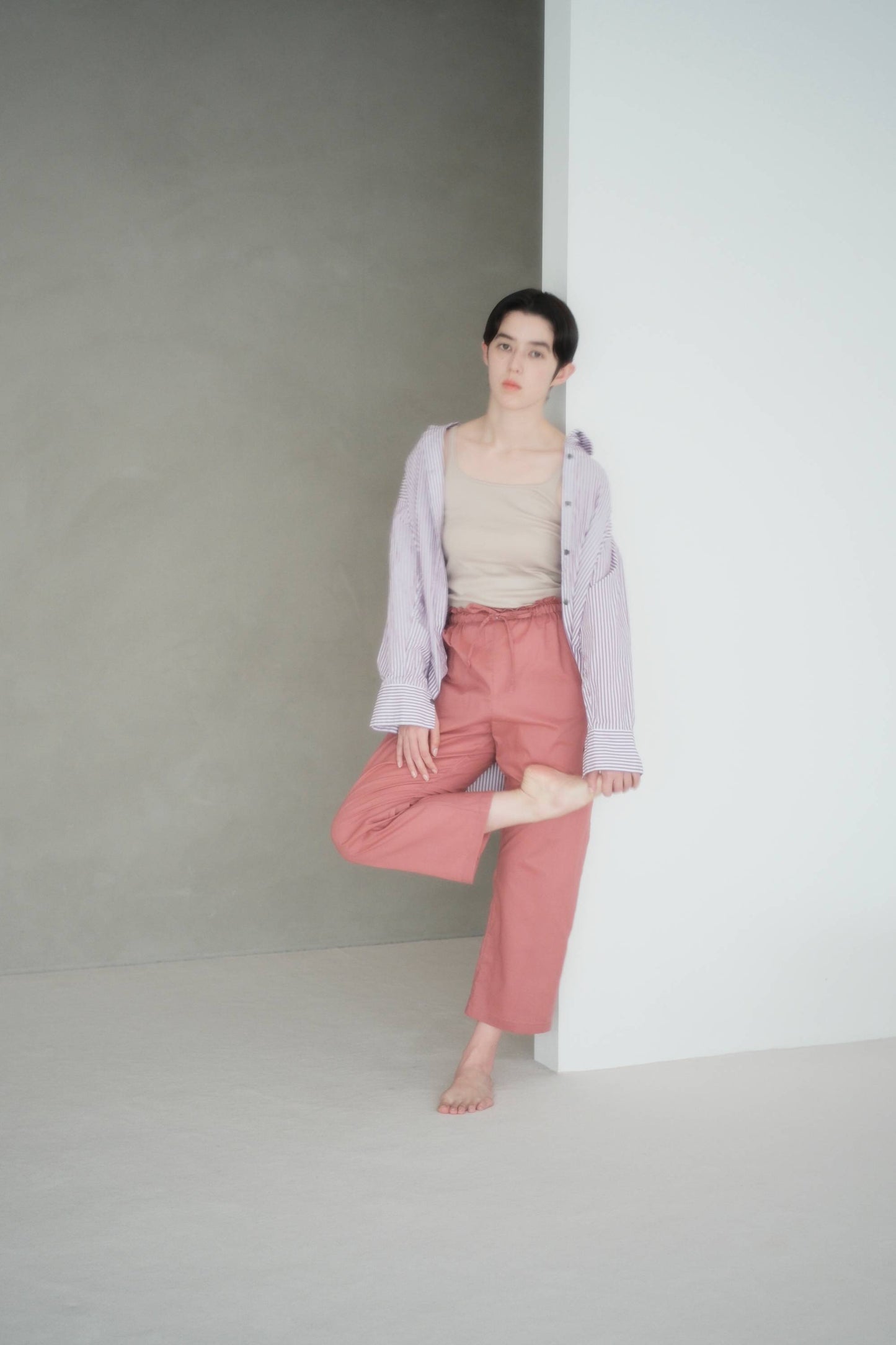 ROOM PANTS LONG NO.19 OLD ROSE