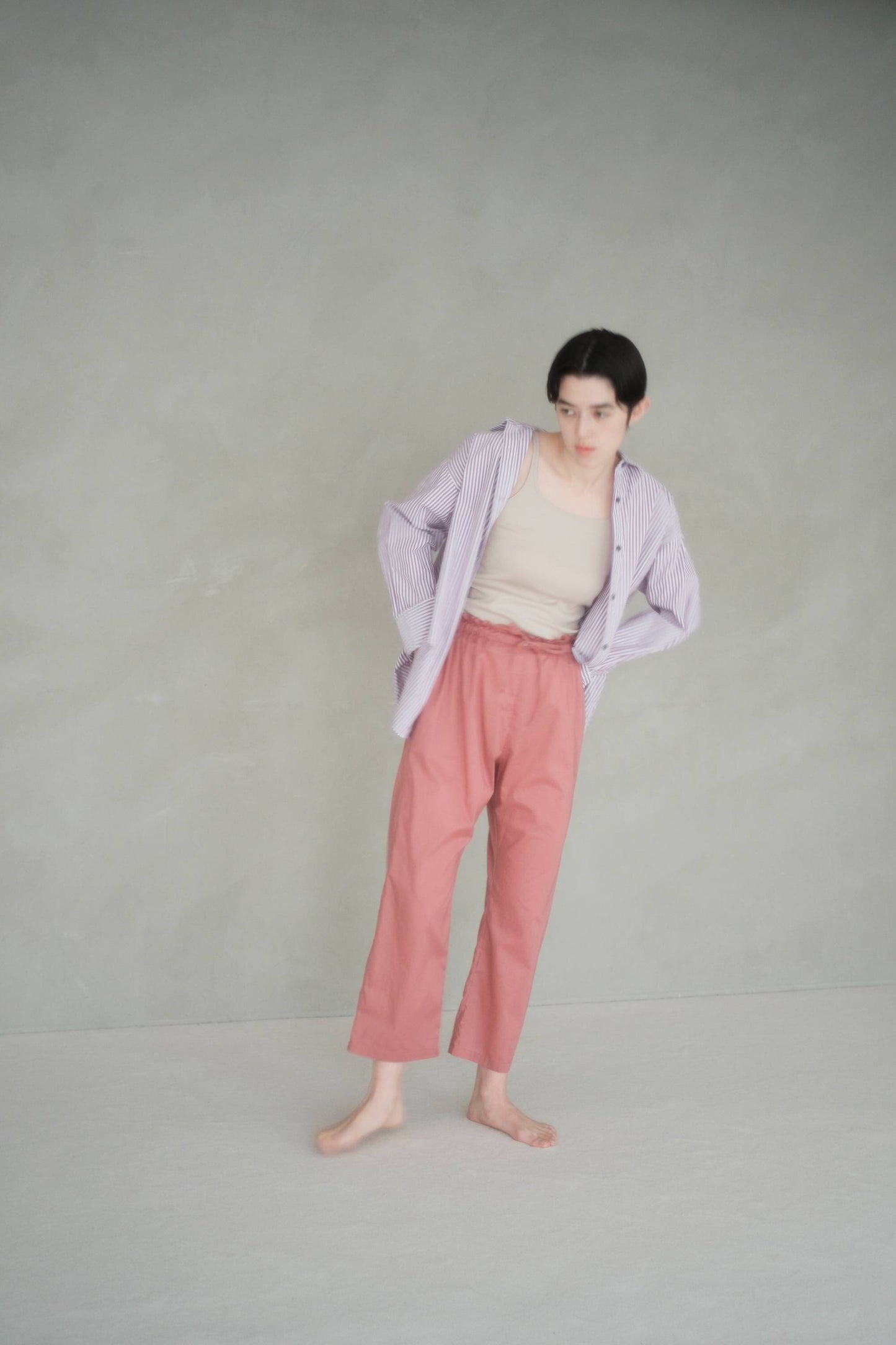 ROOM PANTS LONG NO.19 OLD ROSE