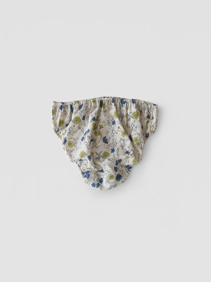 FLOWER PRINT BLUE＆GREEN FLOWER