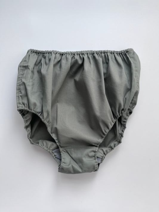 NO.24 GREY GREEN HIGH WAIST PANTS