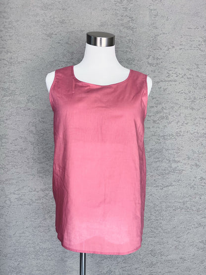 TANK TOP WITH CUPS  NO.19 OLD ROSE