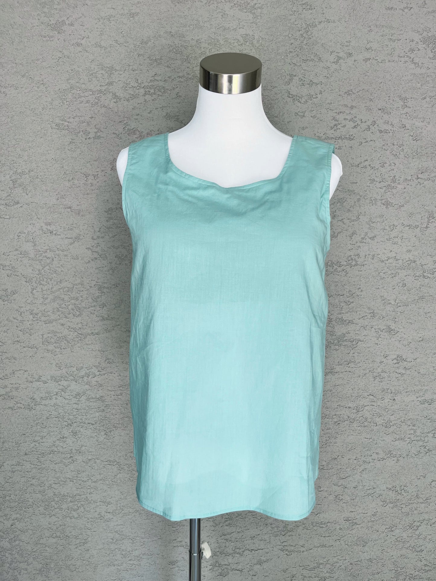 TANK TOP WITH CUPS  NO.21 ICE GREEN