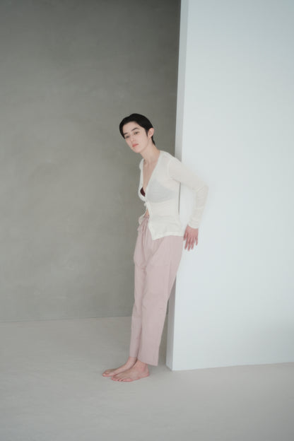 ROOM PANTS LONG NO.5 MAUVE PINK